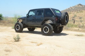 Jeep Wrangler JK Unlimited Hard Top - DV8 Offroad - Fastback 2-Piece - Black - `07-`18 Jeep Wrangler JK Unlimited Hard Top - DV8 Offroad - Fastback 2-Piece - Black - `07-`18